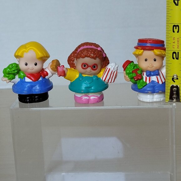 Fisher Price Little People Replacements Circus Eddie Maggie Farmer Eddie Lot/3 - Picture 15 of 15